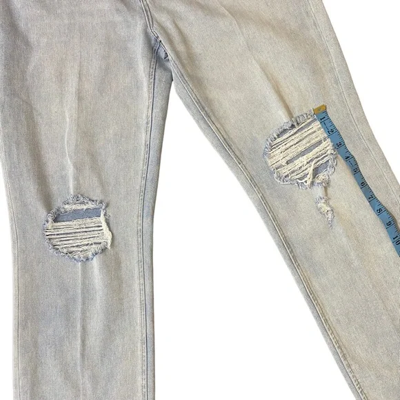 Favorite Daughter Jeans Women The Tommy Boyfriend Mid Rise Distress Size 31 New - Picture 13 of 14